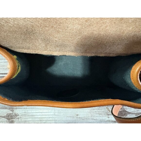 Dooney & Bourke All-Weather Leather Essex Crossbody Bag Black Vintage 90s USA - Picture 6 of 9